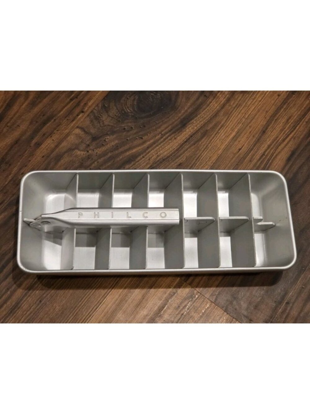 Vintage Philco Aluminum Ice Cube Tray Mid Century Modern Kitchen Decor